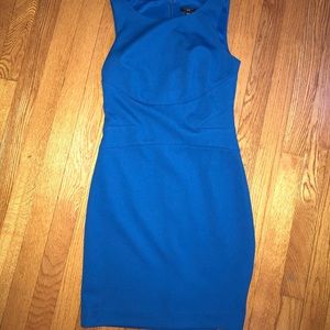 Blue pageant interview dress